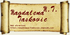 Magdalena Tasković vizit kartica